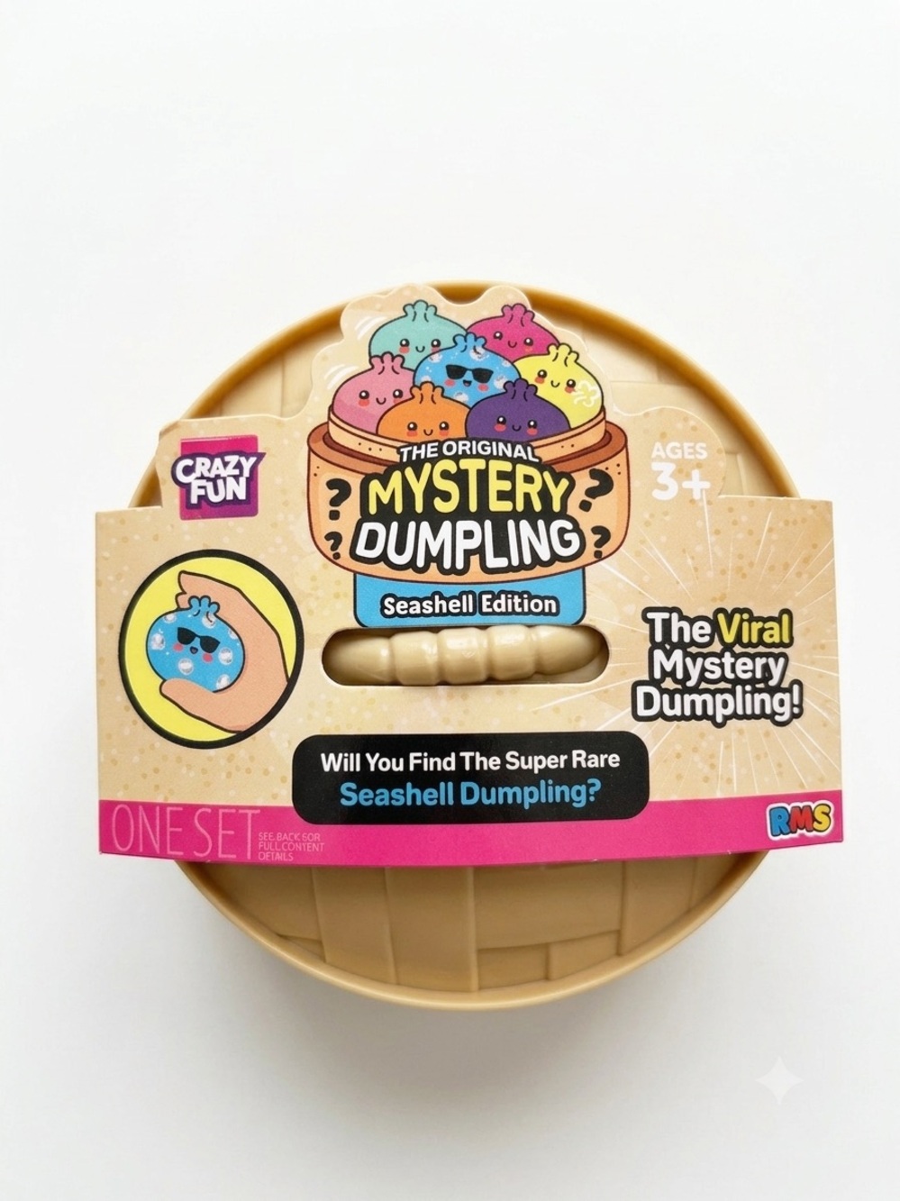 Mystery Dumpling Seashell Edition NEW Sealed Viral Mystery Dumpling Squish toy